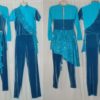 Blue Sequined Uniforms (35) - Image 3